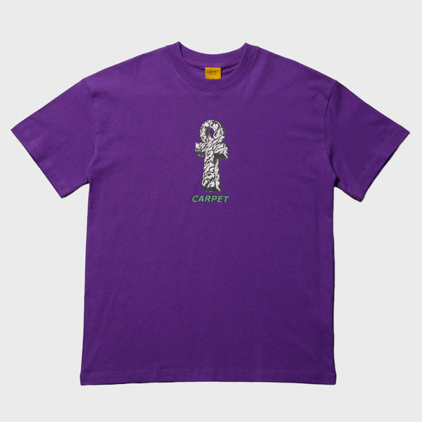 Carpet Company - Ankh T-Shirt - Purple