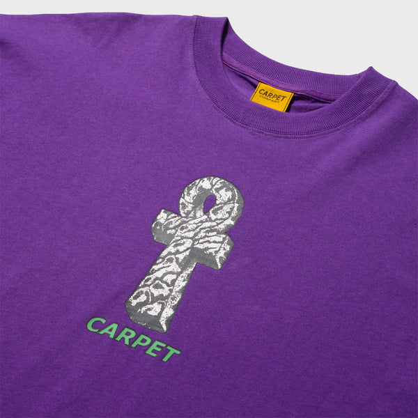 Carpet Company - Ankh T-Shirt - Purple