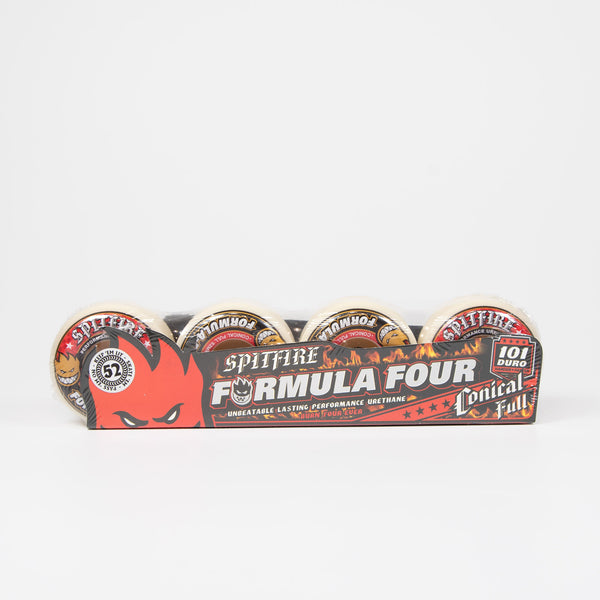 Spitfire - 52mm (101a) Formula Four Skateboard Wheels (Conical Full)