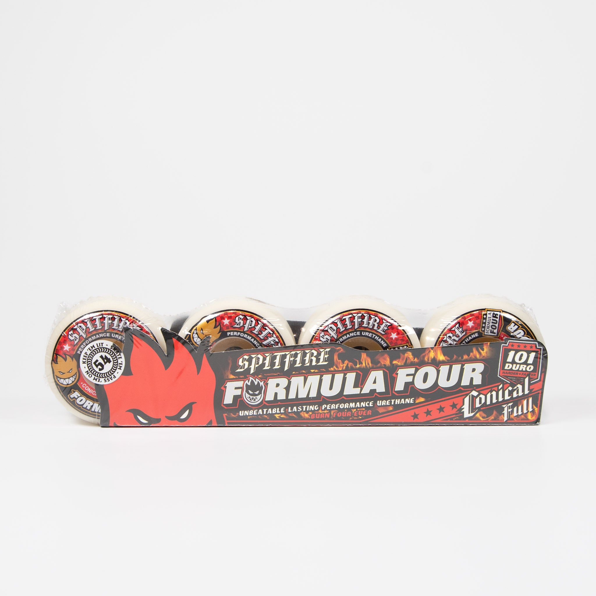 Spitfire - 54mm (101a) Formula Four Skateboard Wheels
