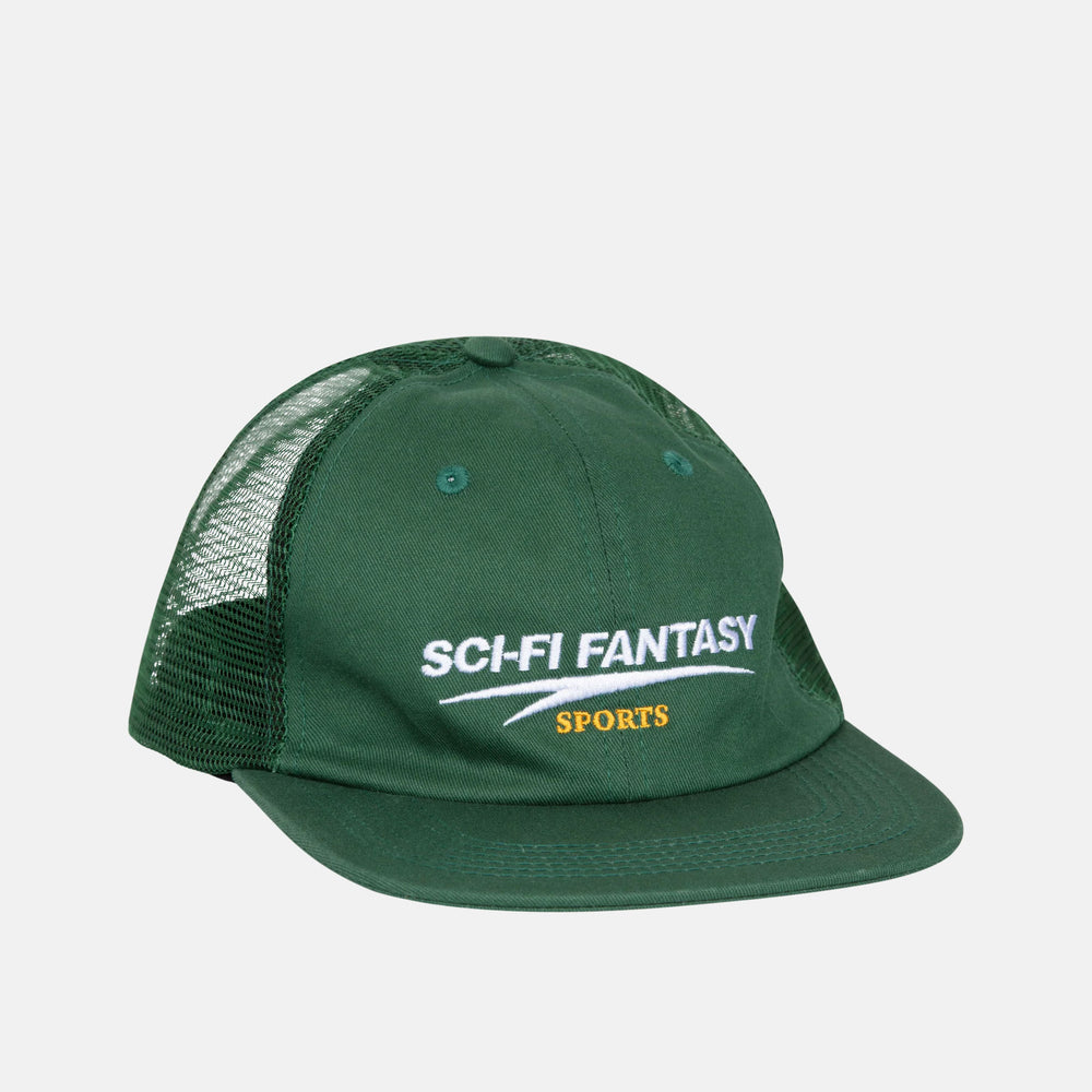 Sci-Fi Fantasy Sports Forest Green Mesh Cap