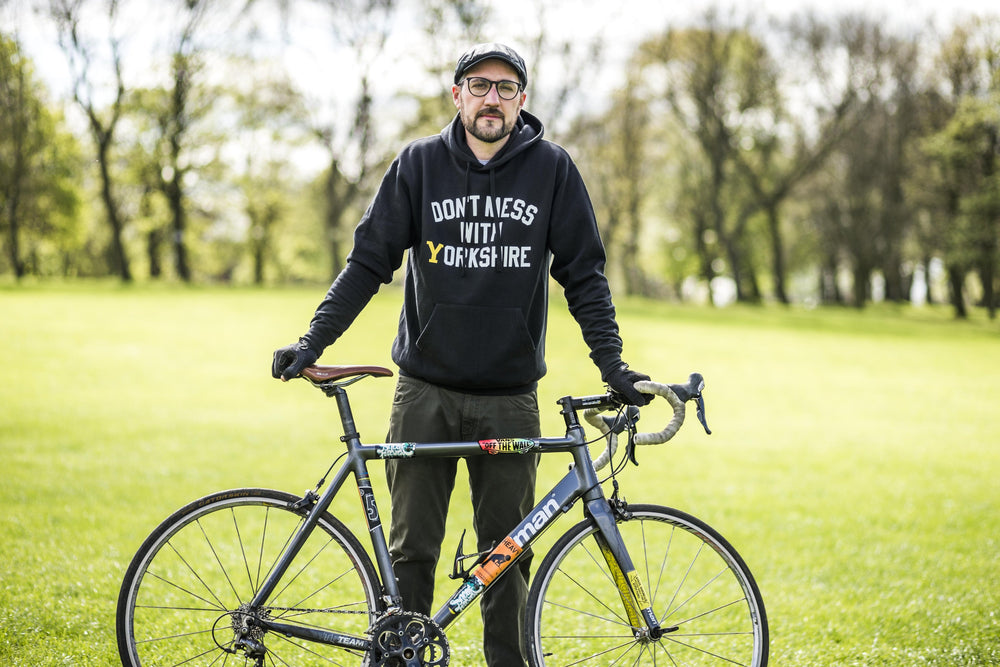 Don't Mess With Yorkshire - Welcome To Yorkshire Hood Sweatshirt - Black