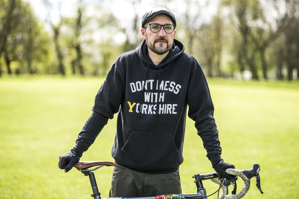 Don't Mess With Yorkshire - Welcome To Yorkshire Hood Sweatshirt - Black