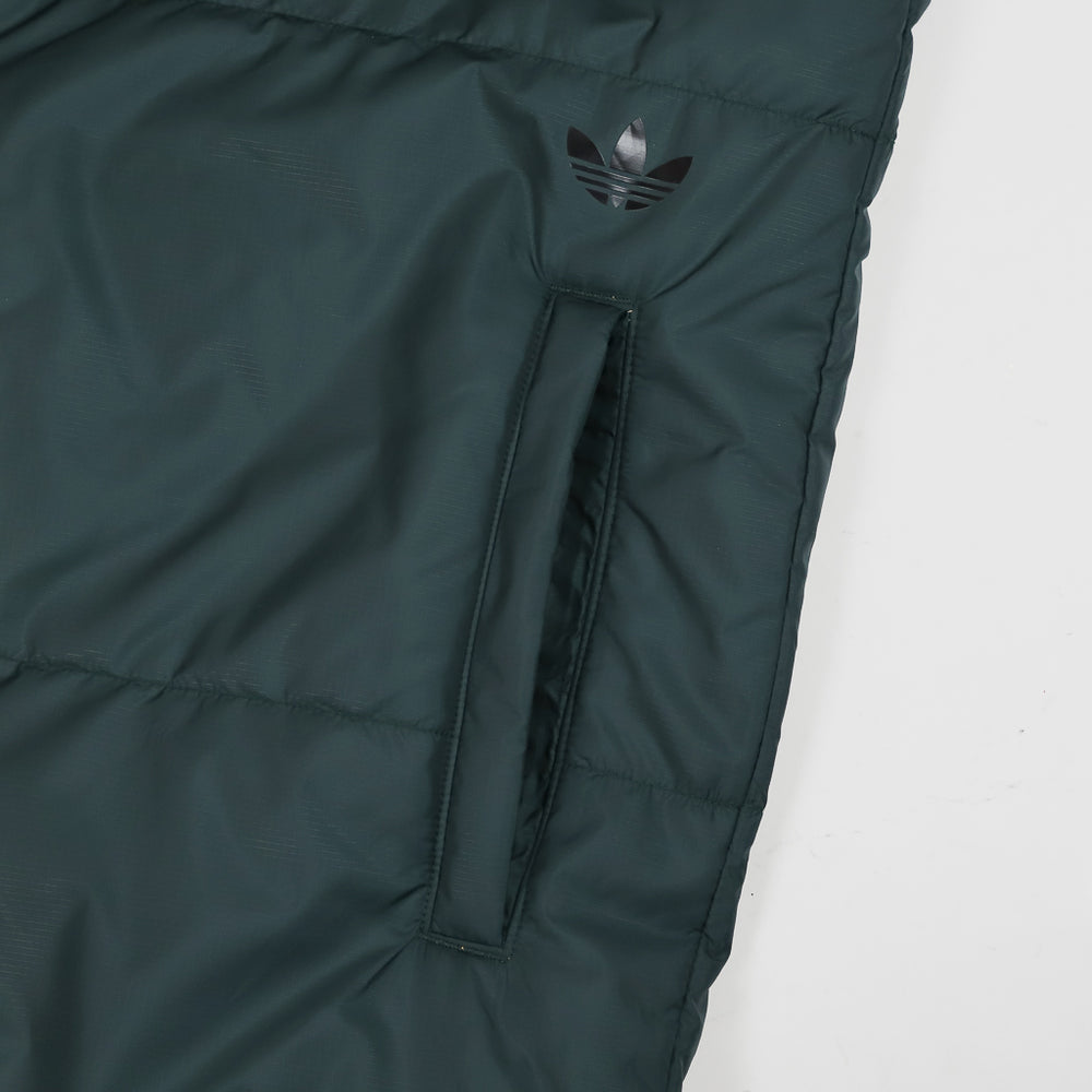 Adidas Skateboarding Shadow Green Insulated Vest Jacket Pocket