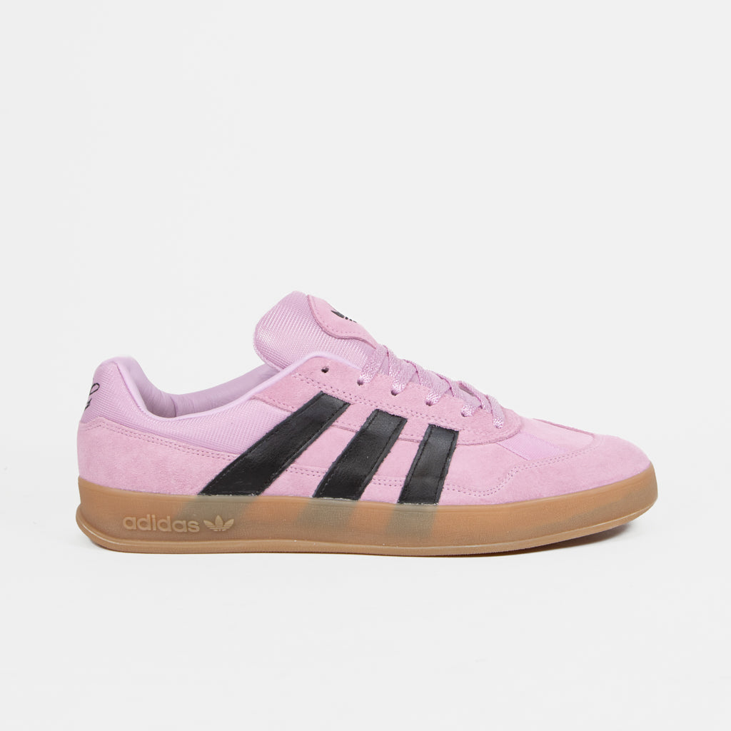 Adidas Skateboarding Mark Gonzales Pink And Gum Aloha Super Shoes