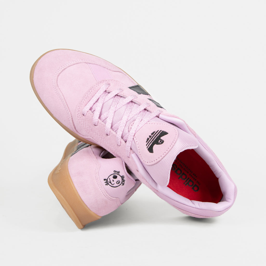 Adidas Skateboarding Mark Gonzales Pink And Gum Aloha Super Shoes