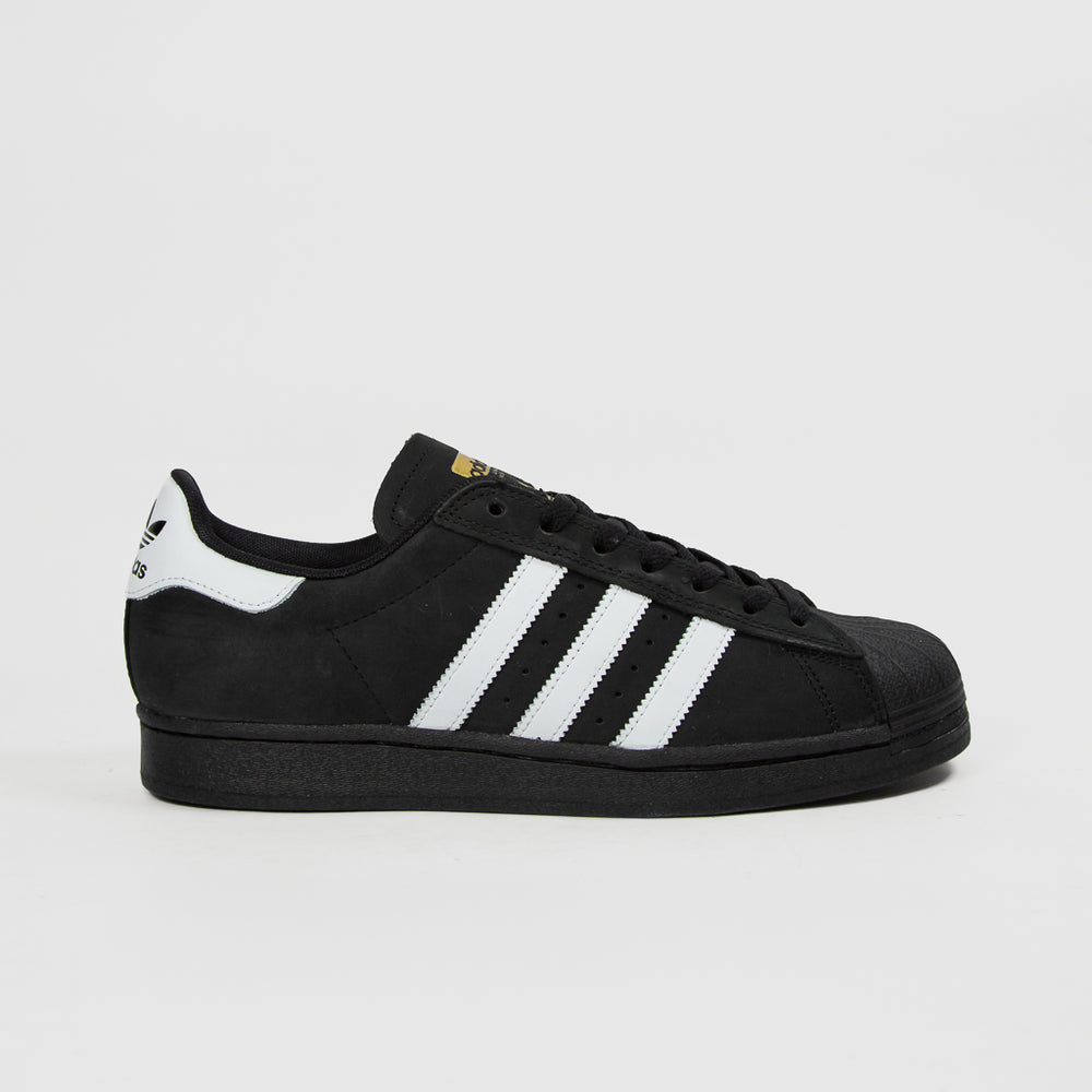 Adidas Skateboarding Black And White Superstar ADV Shoes