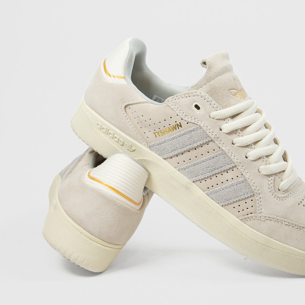 Adidas Skateboarding - Tyshawn Jones Low Pro Shoes - Cloud White