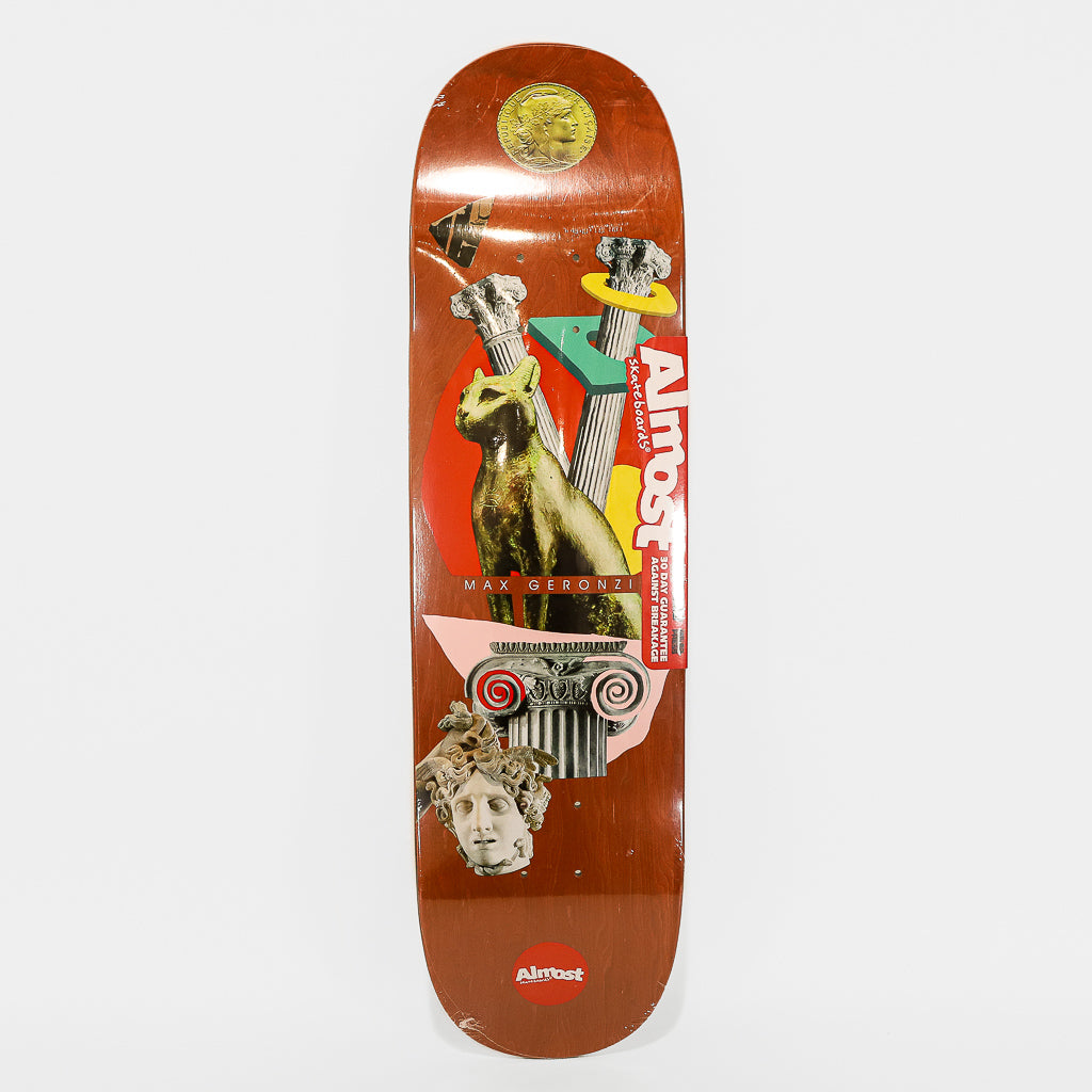Almost Skateboards 8.375" Max Geronzi Relics Skateboard Deck
