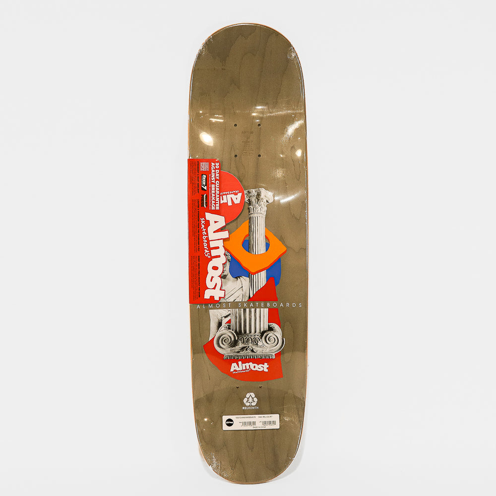Almost Skateboards - 8.375" Max Geronzi Relics R7 Skateboard Deck - Maroon