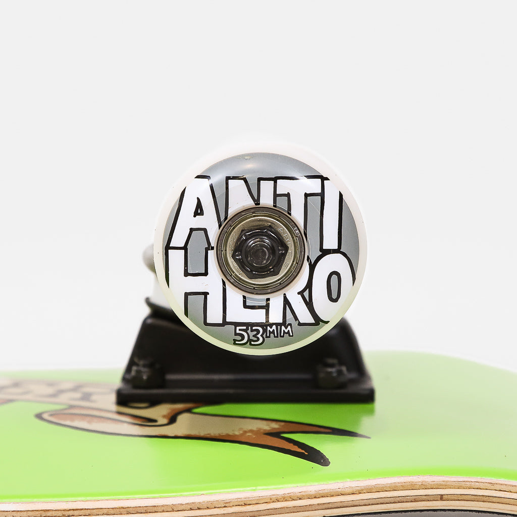 Anti Hero Skateboards 8.0" Classic Eagle Green Complete Skateboard Wheel
