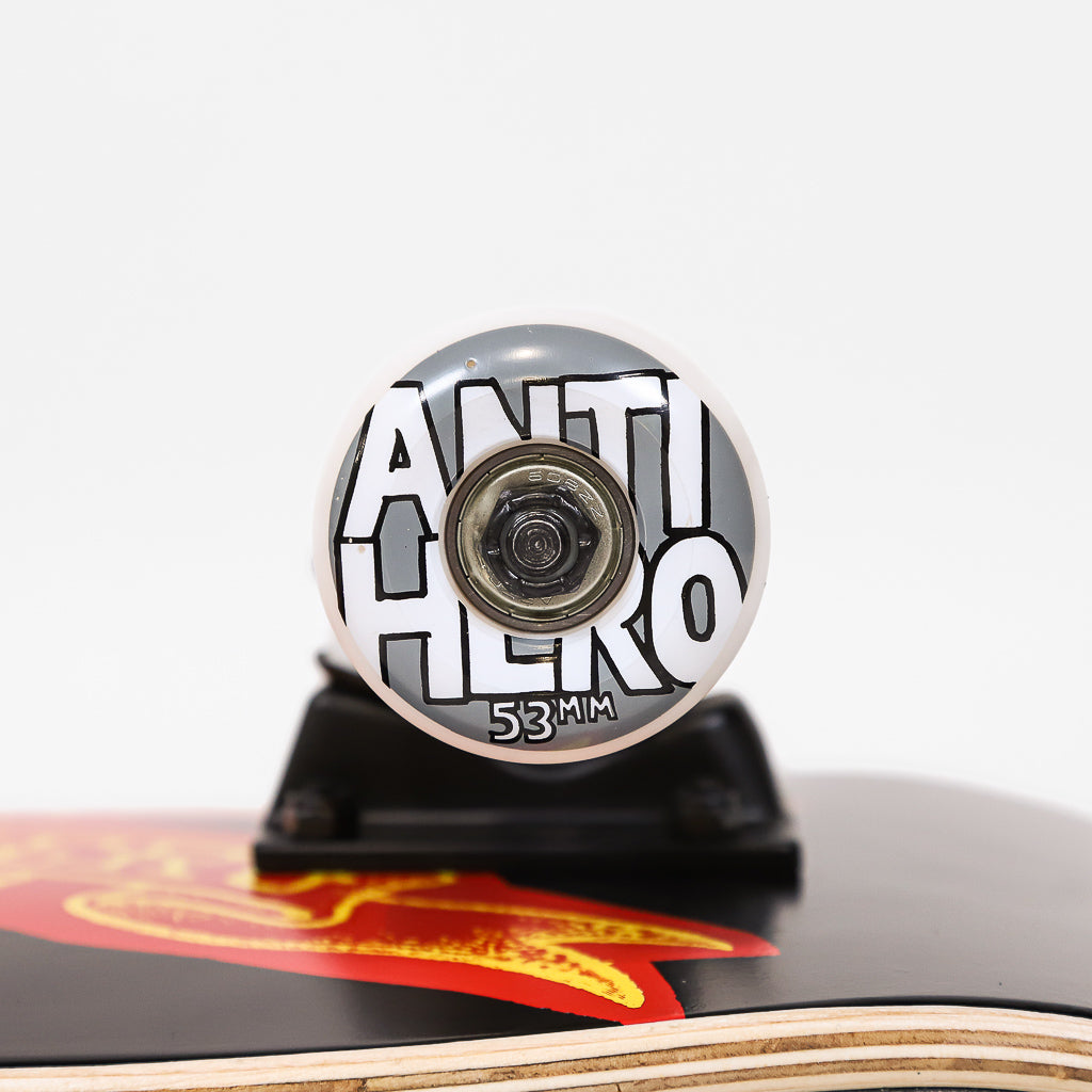 Anti Hero Skateboards 8.0" Copier Eagle Black Complete Skateboard Wheel