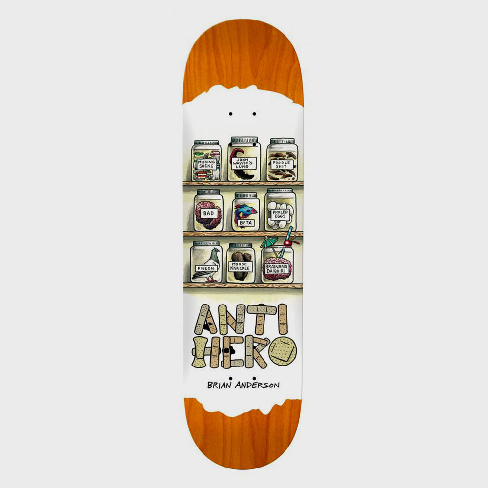 Anti Hero Skateboards Brian Anderson Medicine Skateboard Deck