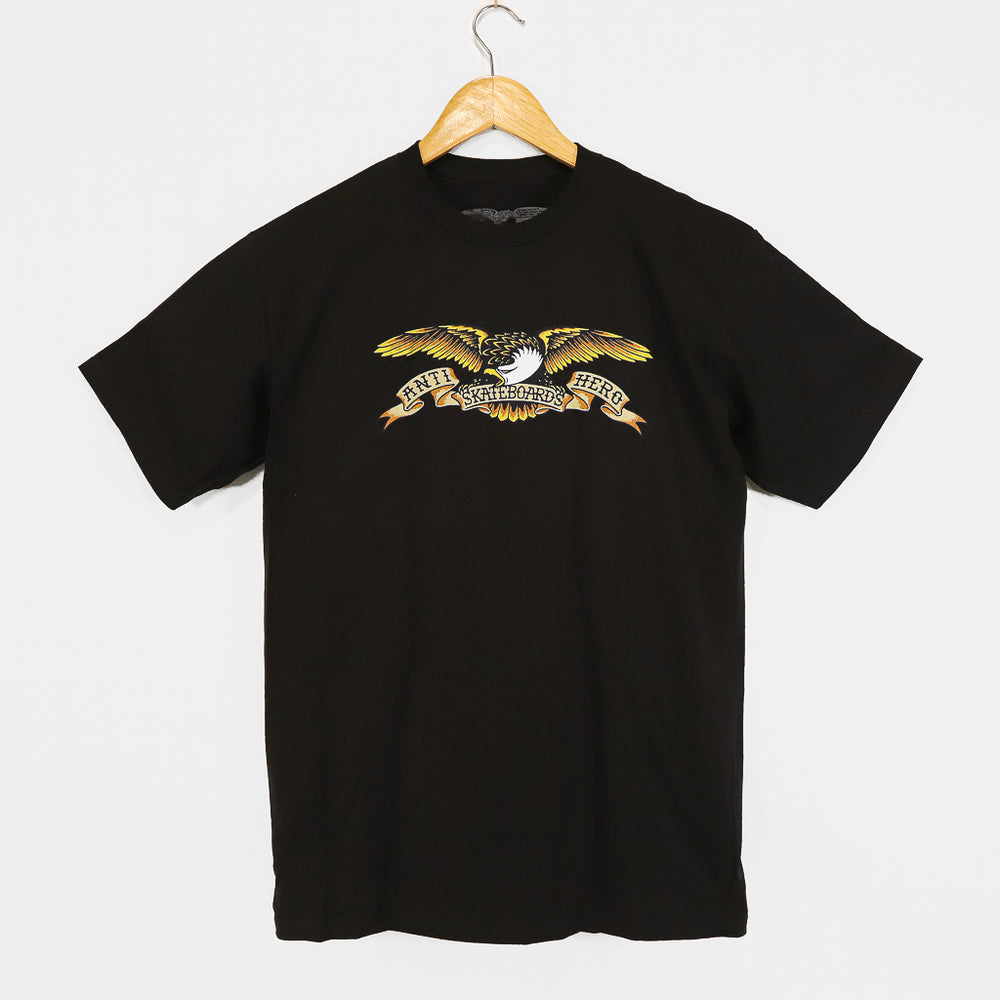 Anti Hero Skateboards Eagle Black T-Shirt