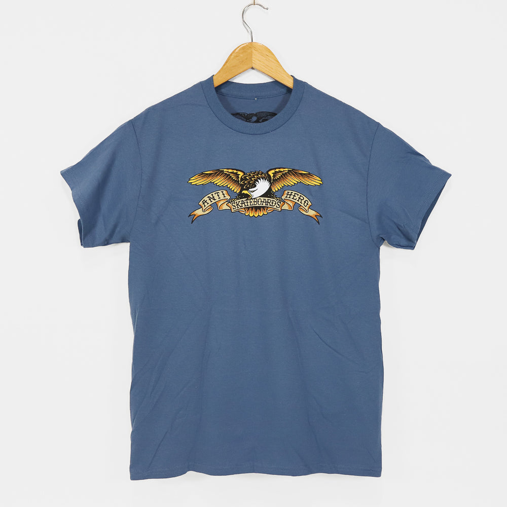 Anti Hero Skateboards Eagle Slate Blue T-Shirt
