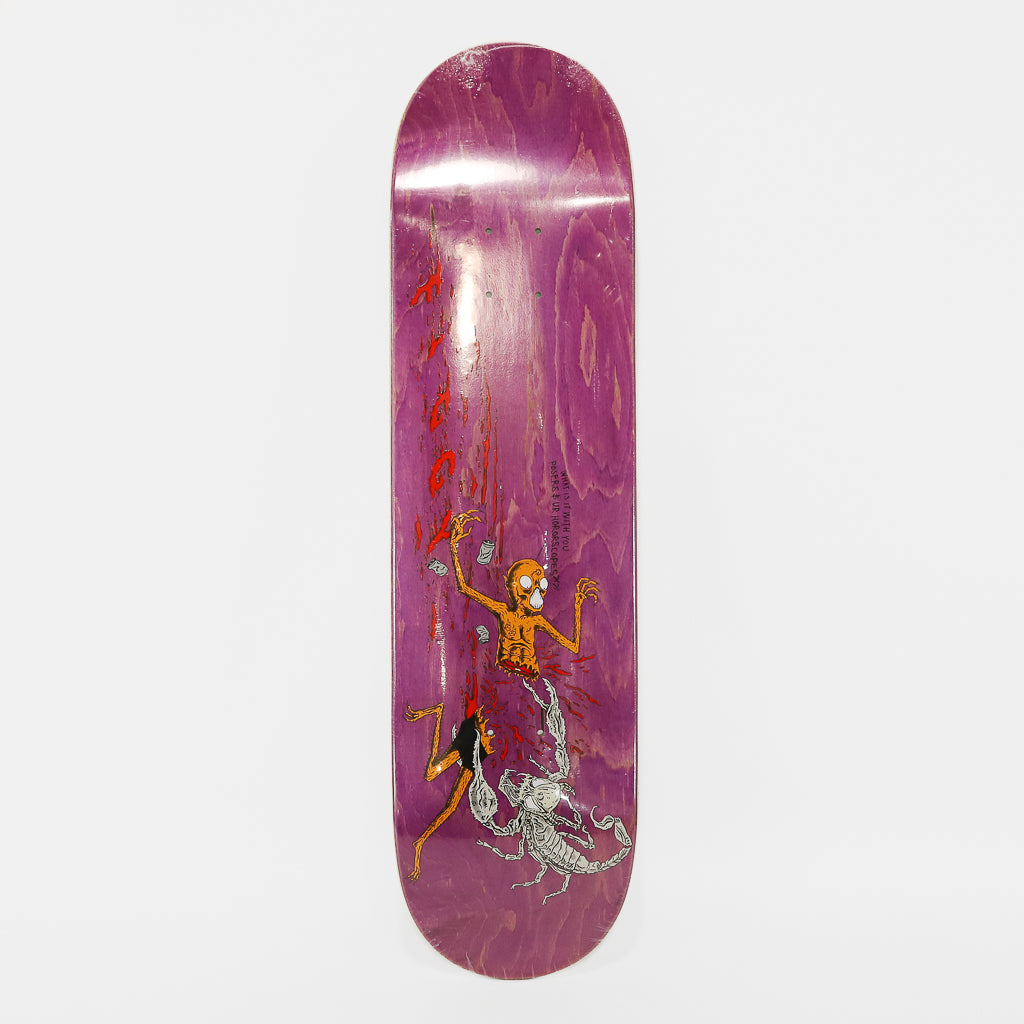 Baker Skateboards Figgy Wizardry Neckface Skateboard Deck