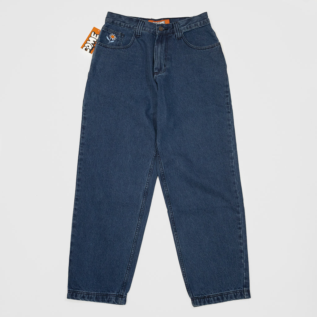Five Pocket Jeans Navy by Still By Hand