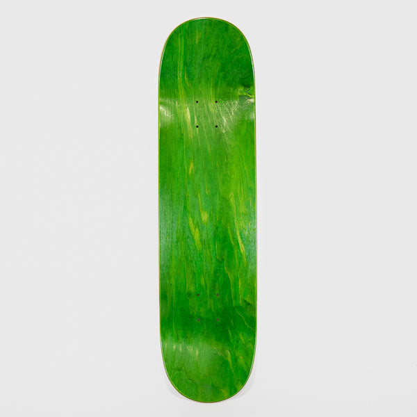 Welcome Skate Store - 8.375” Bubble Skateboard Deck (High Concave) - White / Green