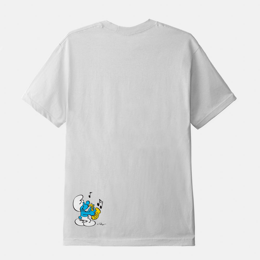 Butter Goods The Smurfs Harmony Cement Grey T-Shirt