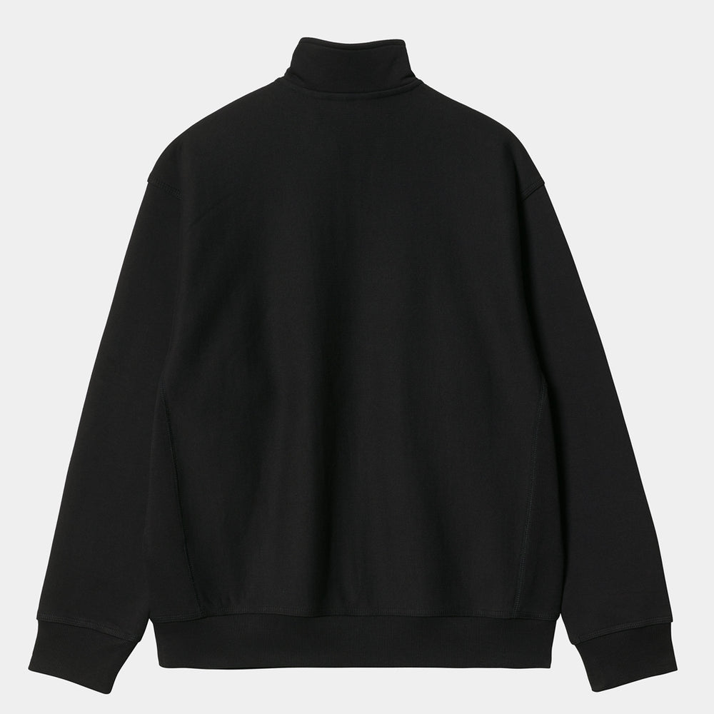 Carhartt WIP - American Script Half Zip Sweatshirt - Black