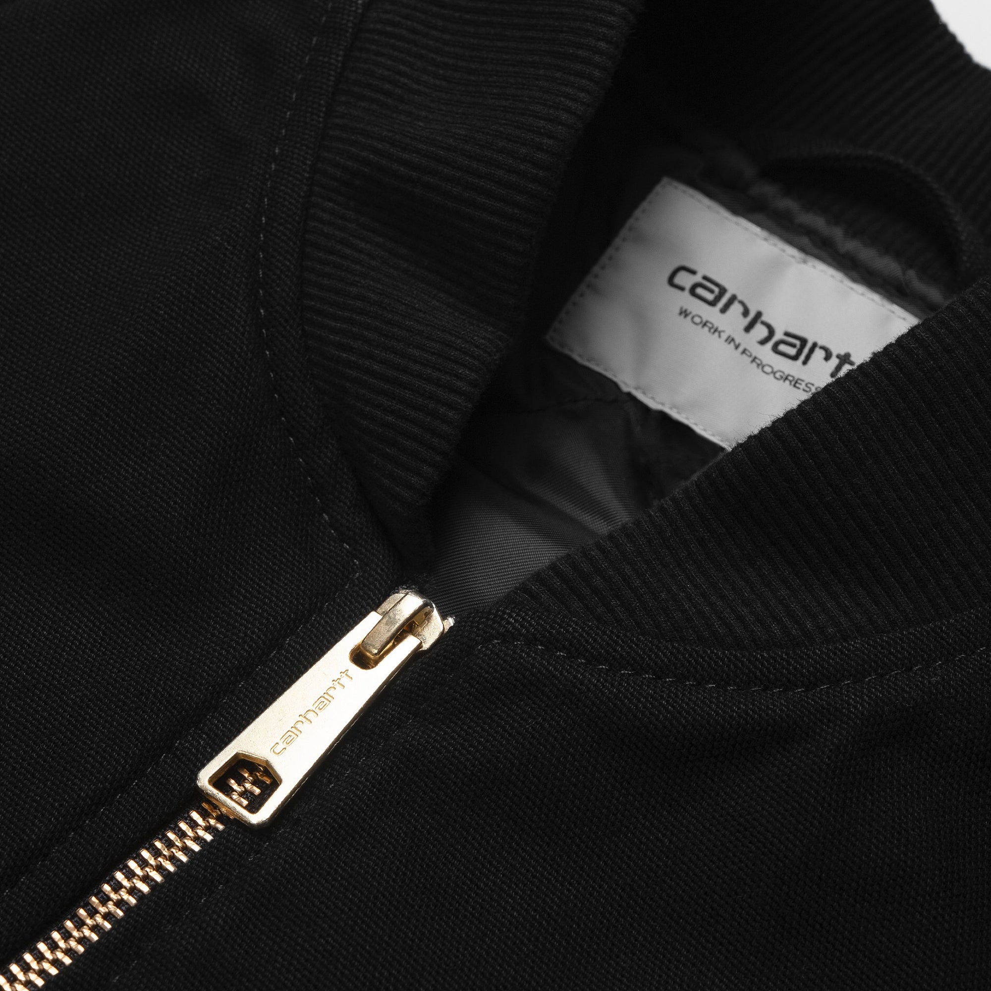 Carhartt WIP Black Canvas Vest Jacket 