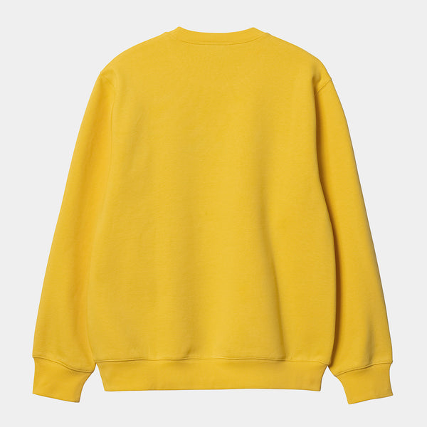 Carhartt WIP - Carhartt Crewneck Sweatshirt - Buttercup / Black