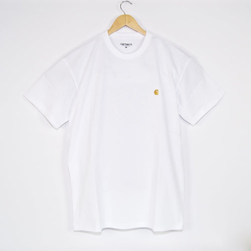 Carhartt WIP - Chase T-Shirt - White / Gold