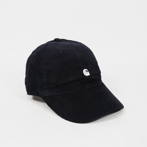 Carhartt WIP - Harlem Cord Cap - Dark Navy / Wax