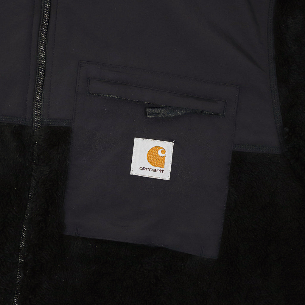Carhartt WIP Jackson Black Sweat jacket Pocket