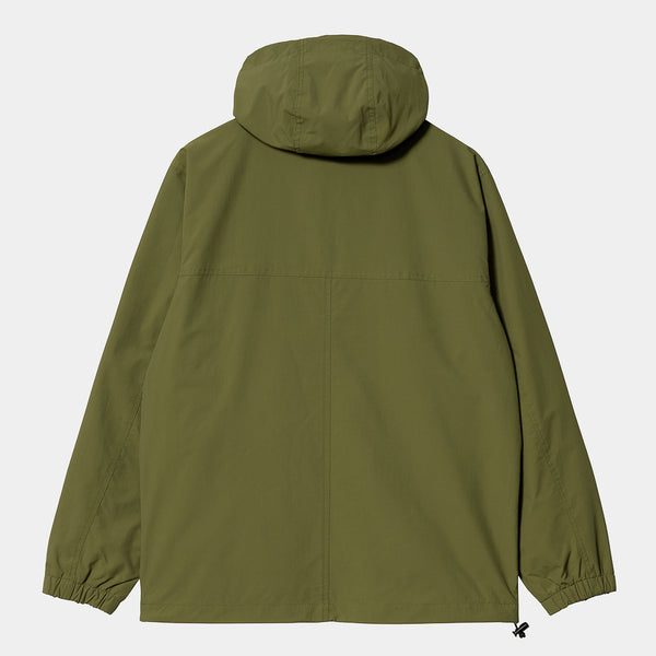 Carhartt WIP - Windbreaker (Summer) Pullover Hooded Jacket - Kiwi / Black