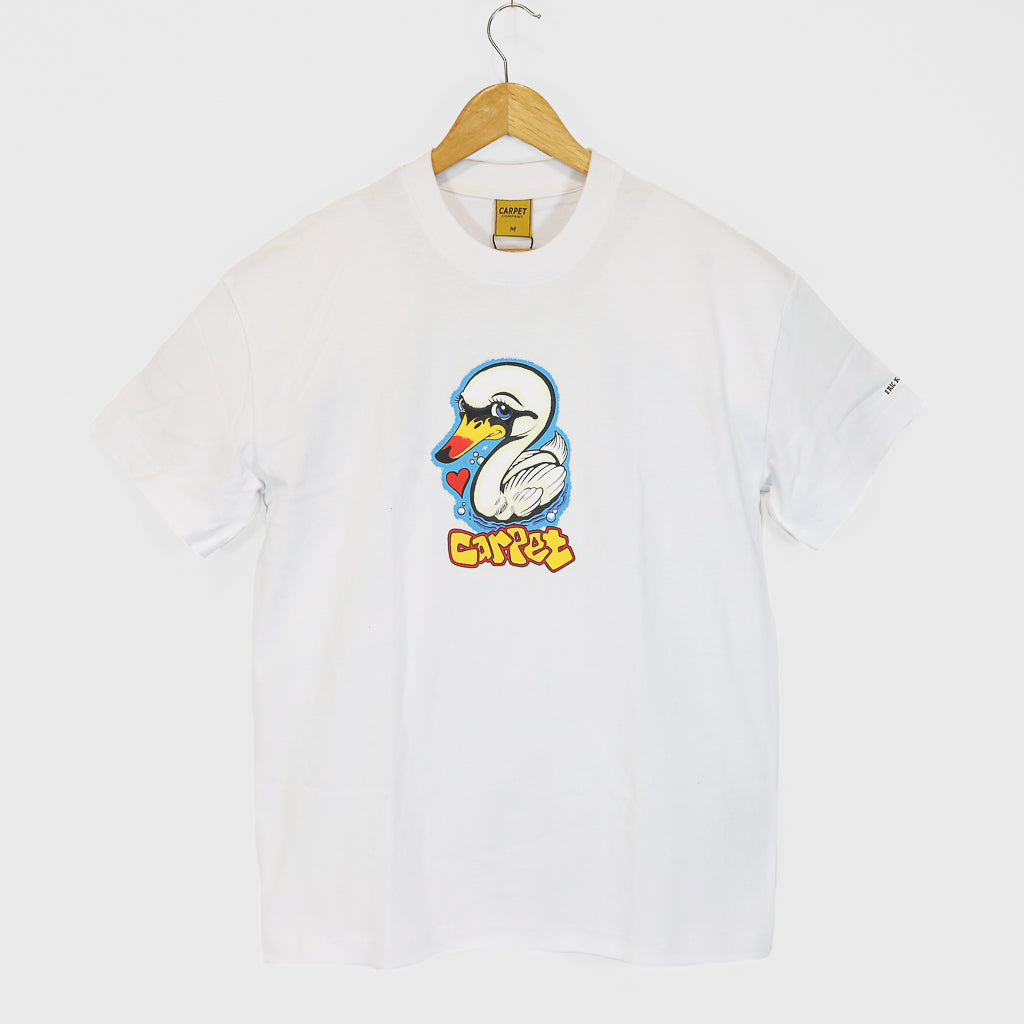 Carpet Company Swan White T-Shirt