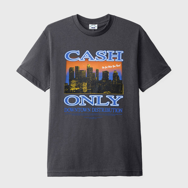Cash Only - City T-Shirt - Charcoal