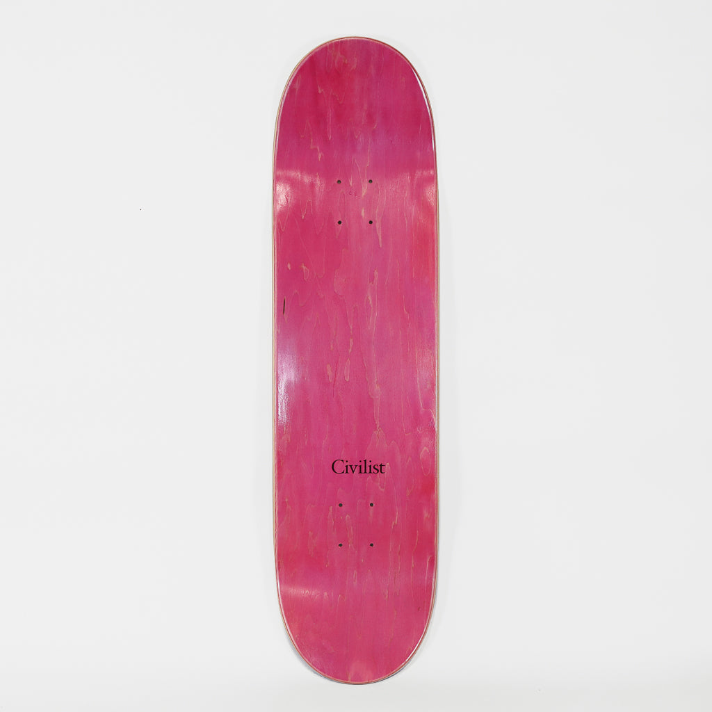 Civilist - 8.25" Spike Skateboard Deck - Blue