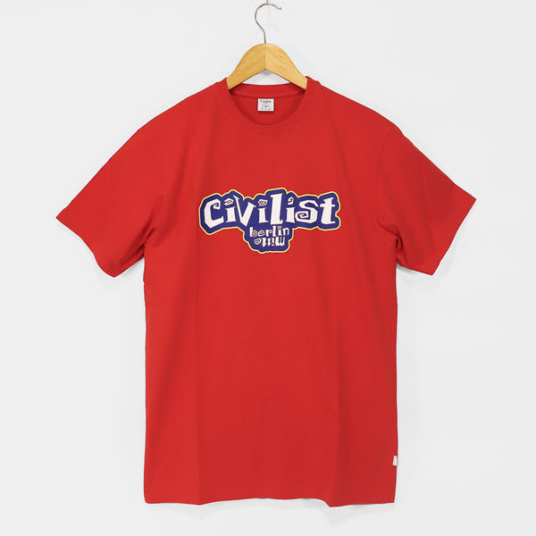 Civilist - Whirl T-Shirt - Red