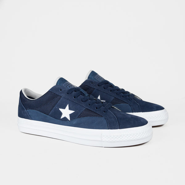 Converse Cons - Alltimers One Star Pro Shoes - Midnight Navy / Navy