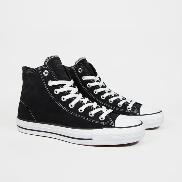 Converse Cons - CTAS Hi Pro Shoes - Black / Black / White