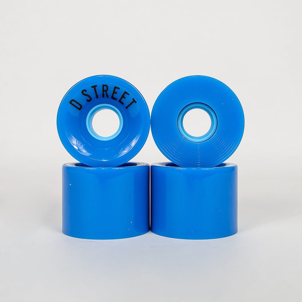 D-Street Blue 59mm (78a) 59 Cent Skateboard Wheels