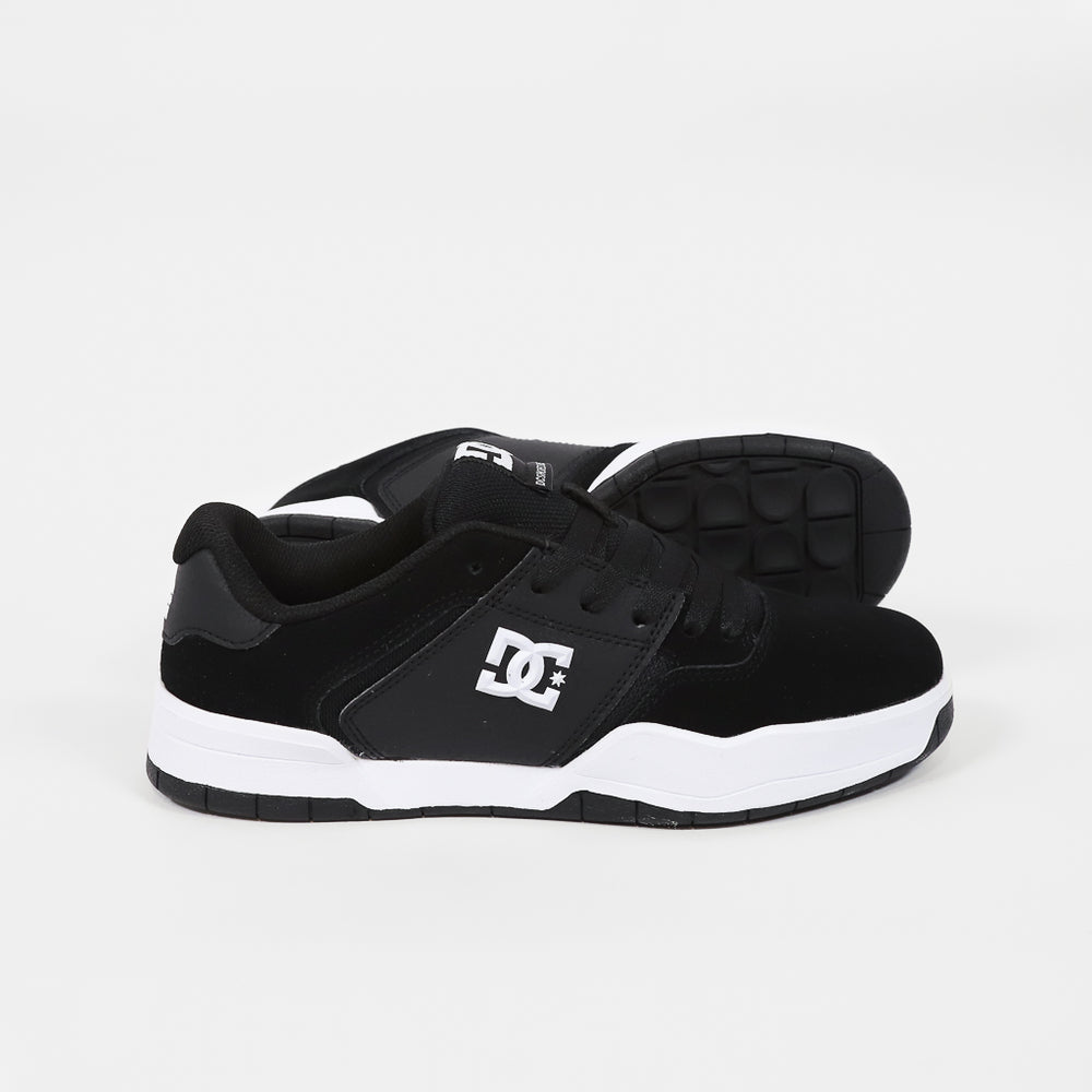 DC Shoes Black And White Central Shoes