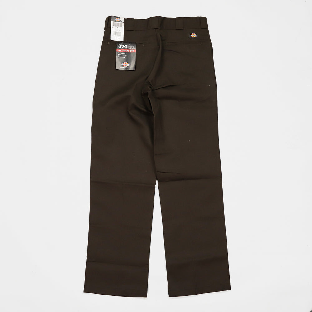 Dickies Original Fit 874 Work Pant - Dark Brown - Directive Boardshop