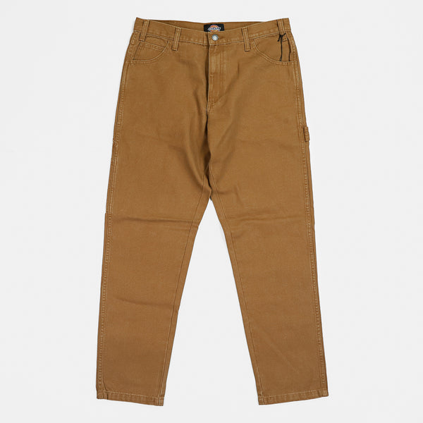 Dickies - Canvas Carpenter Pant - Stone Washed Brown Duck