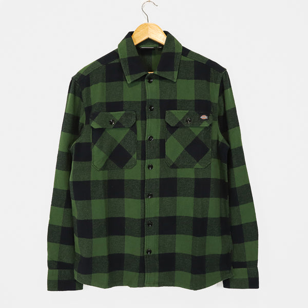 Dickies - New Sacramento Flannel Shirt - Pine Green