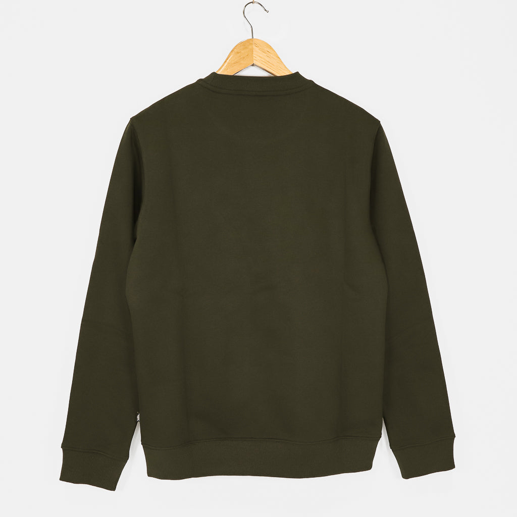 Dickies Oakport Crewneck Sweatshirt Olive Green – Welcome