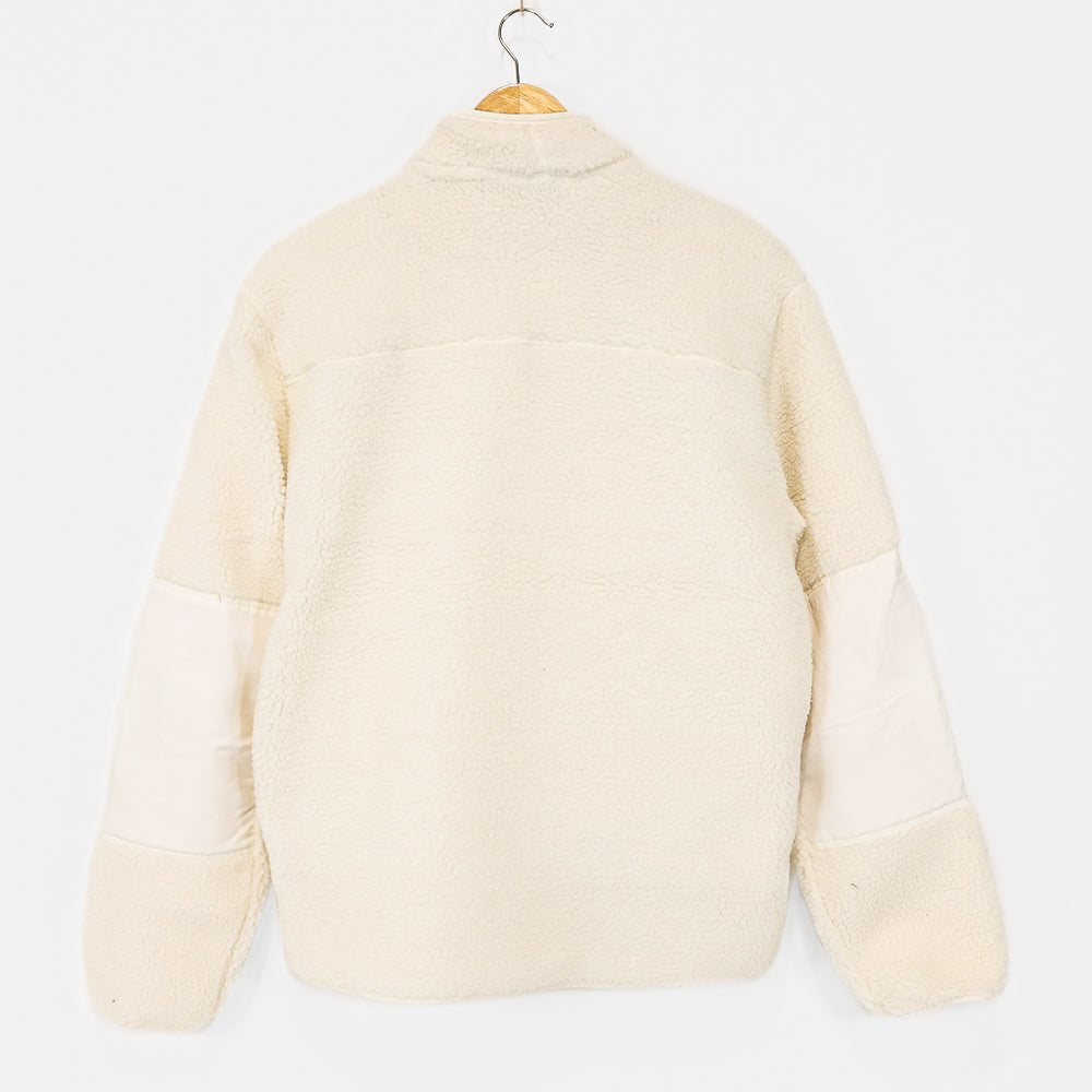 Dickies Red Chute White Sherpa Jacket