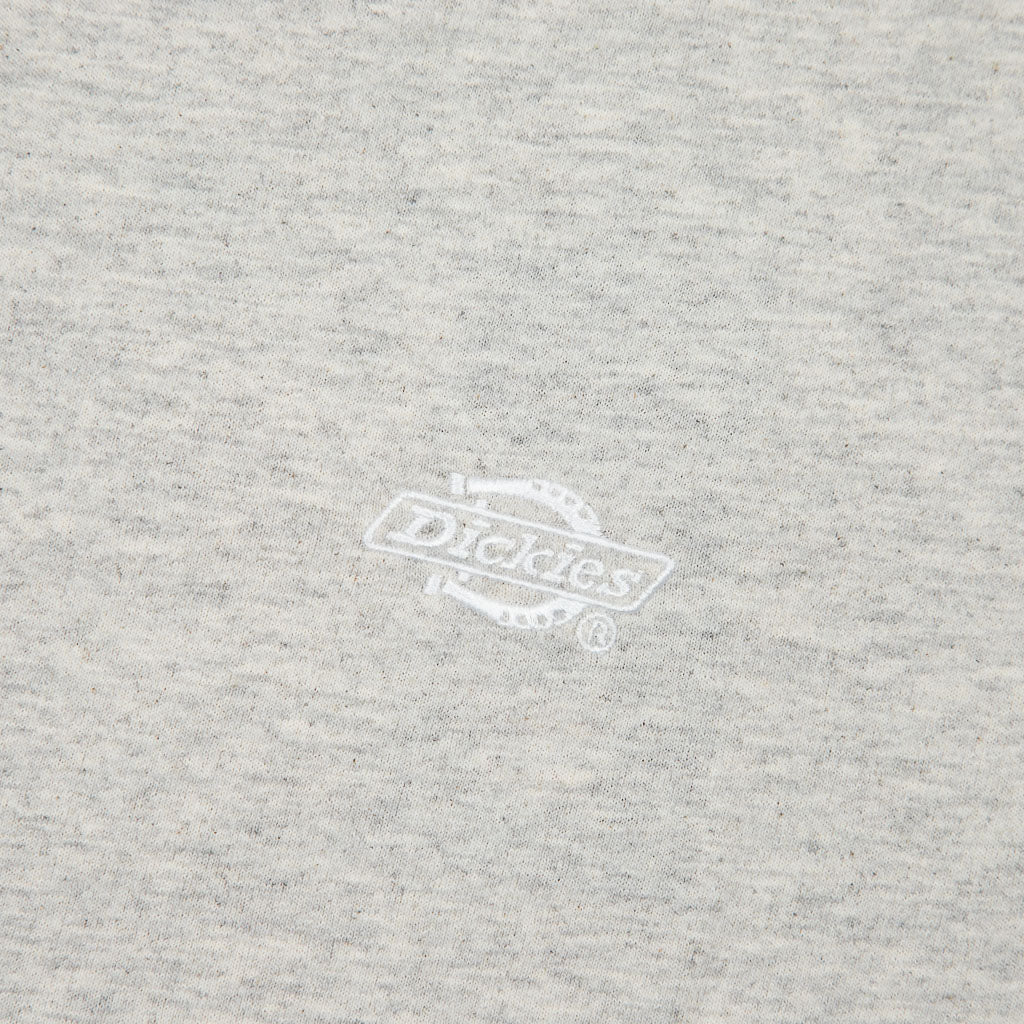 Dickies Light Grey Summerdale T-Shirt Embroidery