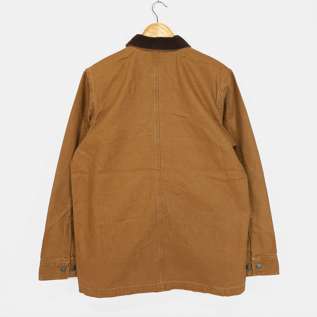 Dickies Brown Duck Unlined Canvas Chore Jacket