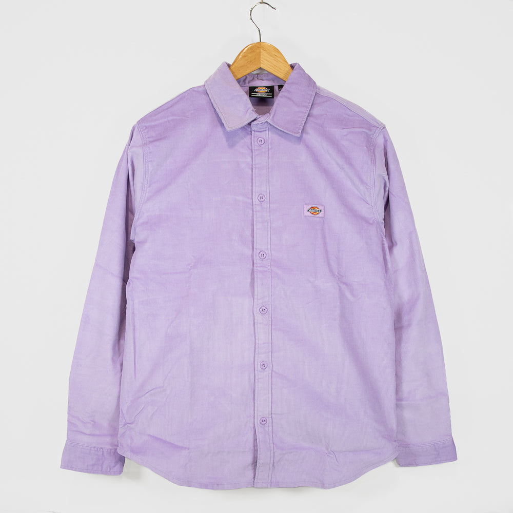 Dickies Purple Rose Wilsonville Corduroy Longsleeve Shirt