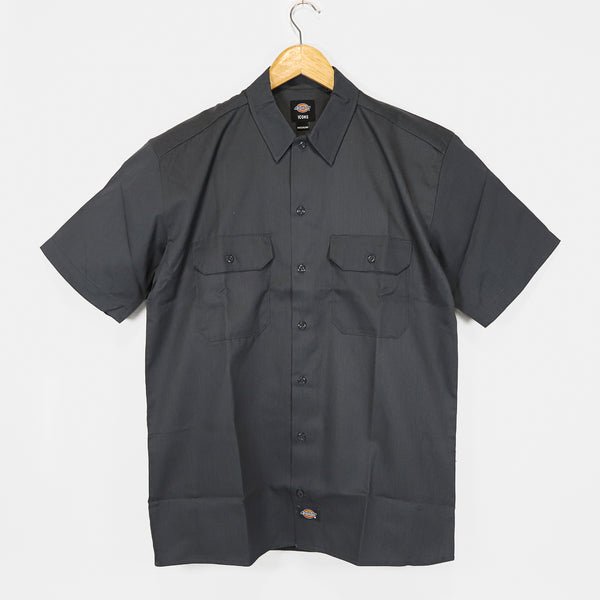 Dickies - Work Short Sleeve Shirt - Charcoal Grey
