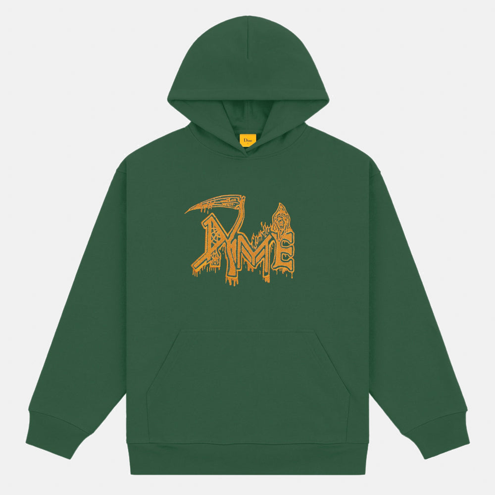 Dime MTL Human Rainforest Green Pullover Hooded Sweatshirt 