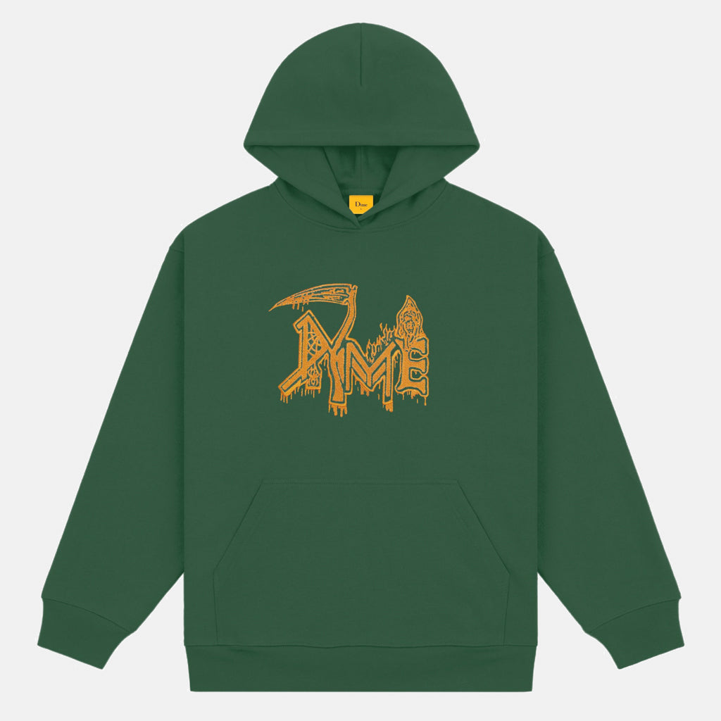 Dime MTL Human Rainforest Green Pullover Hooded Sweatshirt 