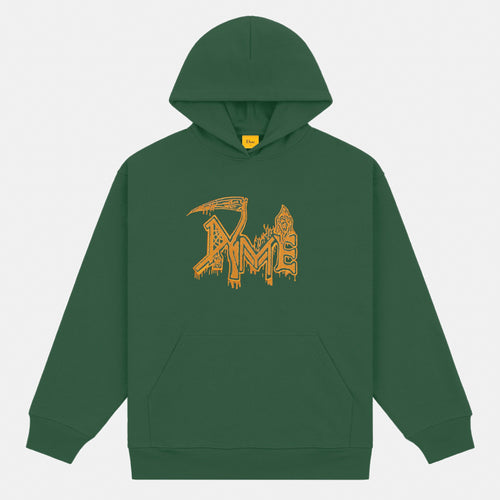 Dime MTL - Human Pullover Hooded Sweatshirt - Rainforest